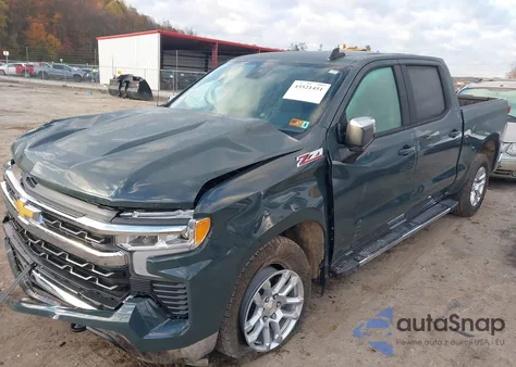 2025 Chevrolet Silverado 1500 4Wd Standard Bed Lt из США, поврежденный, VIN 1GCUKDED8SZ328926